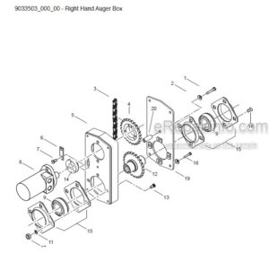 Photo 4 - Bomag 815-2 Spare Parts Catalog Self Propelled Paver 0852807
