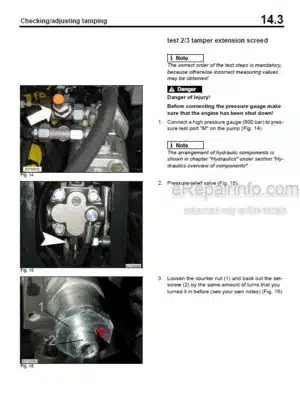 Photo 7 - Bomag BC972RB-2 BC1172RS-2 Service Training Sanitary Landfill Compactor 00891809