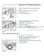 Photo 2 - Bomag BF700C-2 Operating Maintenance Instructions Paver 00820031