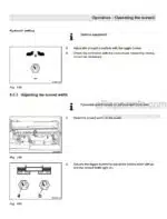 Photo 2 - Bomag BF700C-2 Operating Maintenance Instructions Paver 00820030