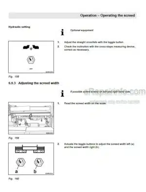 Photo 1 - Bomag BF700C-2 Operating Maintenance Instructions Paver 00820030