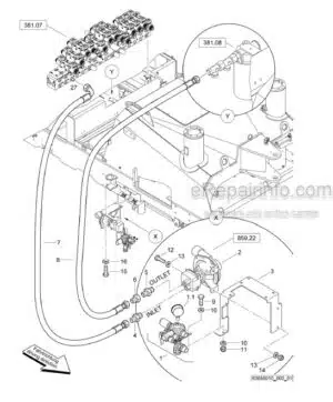 Photo 6 - Bomag BM1300-30-2 Spare Parts Catalogue Cold Milling Machine 00800673