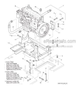 Photo 4 - Bomag BM1300-30-2 Spare Parts Catalogue Cold Milling Machine 00800673