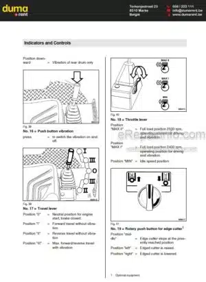 Photo 8 - Bomag BW100AD-4 To BW125AC-4 Operating Maintenance Instructions Tandem Vibratory Combination Roller 00805301