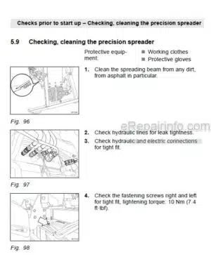 Photo 5 - Bomag BW174AP-4 Operating Maintenance Instructions Tandem Vibratory Roller 00806401