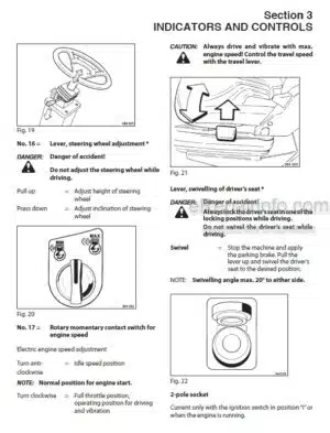 Photo 5 - Bomag BW202AD-5 Operating And Maintenance Instructions Tandem Vibratory Roller 00820077EN