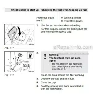 Photo 8 - Bomag BW206AD-5 Operating Maintenance Instructions Tandem Vibratory Roller 00820061