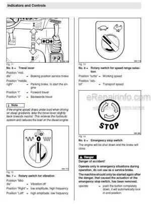 Photo 5 - Bomag BW211D-40 To BW213PD-40 Operating Maintenance Instructions Single Drum Roller 00815881