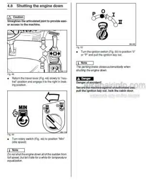 Photo 3 - Bomag BW216D-4 Operating Maintenance Instructions Single Drum Roller 00812431