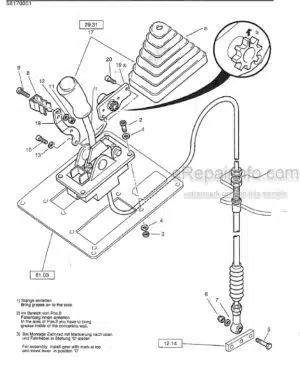 Photo 5 - Bomag MPH122-2 Spare Parts Catalog Soil Stabilizer Asphalt Recycler 00818726