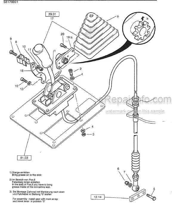 Photo 1 - Bomag BW219DH-3 Spare Parts Catalogue Single Drum Wheel Drive Vibratory Roller 00815310