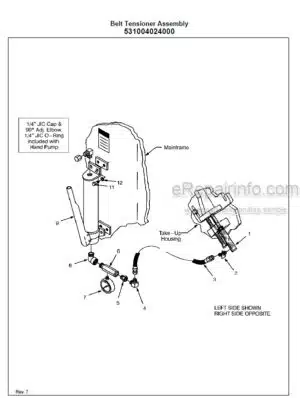 Photo 6 - Bomag RS650 Parts Catalog Reclaimer Stabilizer A02056