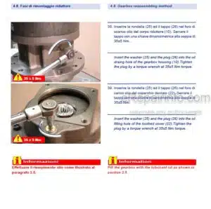 Photo 5 - Bonfiglioli 715C3B15F Disassembly Reassembly Manual Track Drive