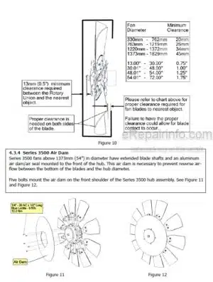 Photo 1 - Flexxaire Installation And Service Document GEN 1 Pneumatic And Hydraulic Actuated Fan 02108