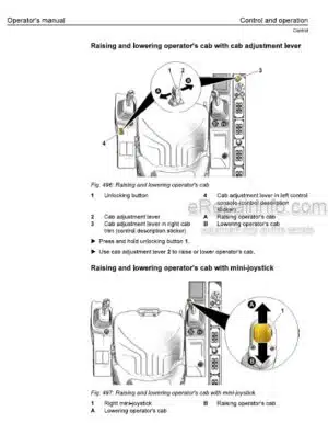 Photo 7 - Liebherr LH26EC Litronic 1672 Operators Manual Material Handling Machine 12243799 From SN 83831