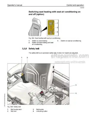 Photo 11 - Liebherr LH30C Litronic 1526 Operators Manual Material Handling Machine 12221612 From SN 89795