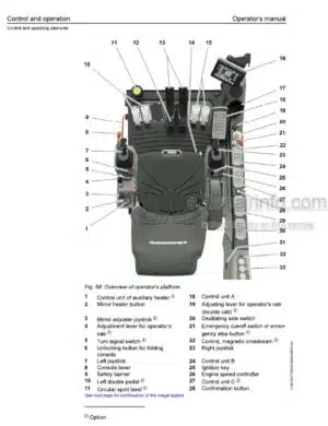 Photo 11 - Liebherr LH80C Litronic 1529 Operators Manual Material Handling Machine 12217392 From SN 76315