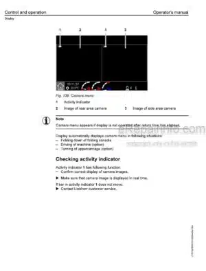 Photo 8 - Liebherr R918 1721 Operators Manual Hydraulic Excavator 12228367 From SN 45041