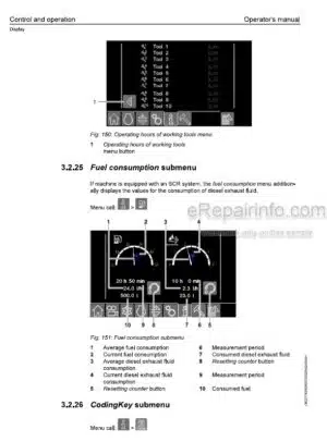 Photo 5 - Liebherr R922 1442 1443 Operators Manual Hydraulic Excavator 11824095 From SN 42827