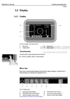 Photo 6 - Liebherr R924 1444 1445 Operators Manual Hydraulic Excavator 11824096 From SN 42836