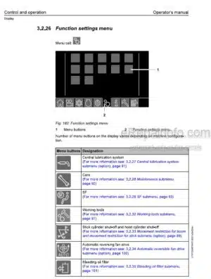 Photo 5 - Liebherr R926 1715 Operators Manual Hydraulic Excavator 12255372 From SN 49251