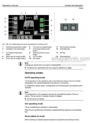 Photo 10 - Liebherr R926 1715 Operators Manual Hydraulic Excavator 12255372 From SN 49251