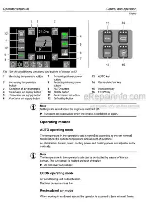 Photo 7 - Liebherr R926 Compact 1565 1827 Operators Manual Hydraulic Excavator 12222724 From SN 36183