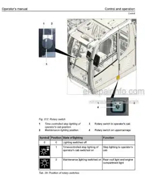 Photo 6 - Liebherr R926 Compact 1565 1827 USA CAN Operators Manual Hydraulic Excavator 12222724 From SN 36183