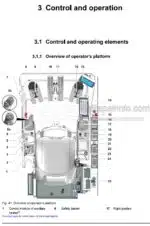 Photo 2 - Liebherr R930 1716 Operators Manual Hydraulic Excavator With Telescopic Attachment 12276917 From SN 53487