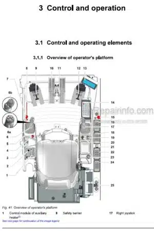 Photo 4 - Liebherr R930 1716 Operators Manual Hydraulic Excavator With Telescopic Attachment 12276917 From SN 53487