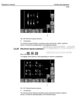 Photo 4 - Liebherr R934 1550 USA CAN Operators Manual Hydraulic Excavator 12251550 From SN 48712