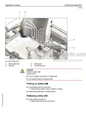 Photo 6 - Liebherr R940 Demolition 1861 USA CAN Operators Manual Hydraulic Excavator 12269910 From SN 51092