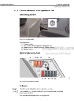 Photo 2 - Liebherr T32-7 To T41-7 3A 1665 To 1680 Operators Manual Telescopic Handler 93517390 From SN 15615