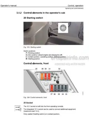 Photo 6 - Liebherr R945 1866 Operators Manual Hydraulic Excavator 12257466 From SN 49672