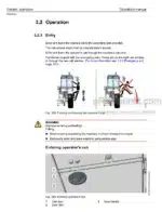 Photo 2 - Liebherr T32-7 To T41-7 4FS 1665 To 1680 Operators Manual Telescopic Handler 93517323 From SN 15603