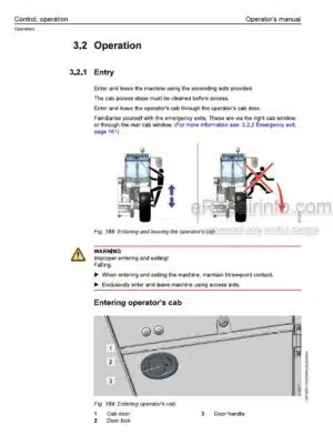 Photo 1 - Liebherr T32-7 To T41-7 4FS 1665 To 1680 Operators Manual Telescopic Handler 93517323 From SN 15603