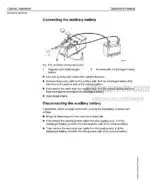 Photo 4 - Liebherr T33-10 3A 1695 Operators Manual Telescopic Handler 93517391 From SN 15615