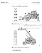 Photo 4 - Liebherr T46-7 3AS 1706 Operators Manual Telescopic Handler 93517470 From SN 16194