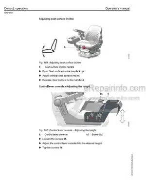 Photo 6 - Liebherr T60-9 3AS 1709 Operators Manual Telescopic Handler 93517493 From SN 15682