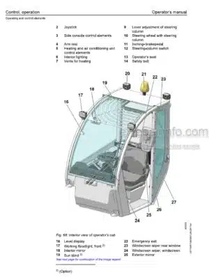 Photo 5 - Liebherr TL436-7 1620 Operators Manual Telescopic Handler 9087234 From SN 13996