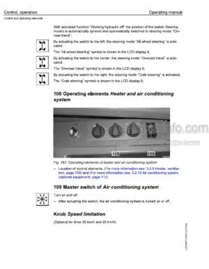 Photo 10 - Liebherr TL441-10 1432 Operating Manual Telescopic Handler 9087172 From SN 13512