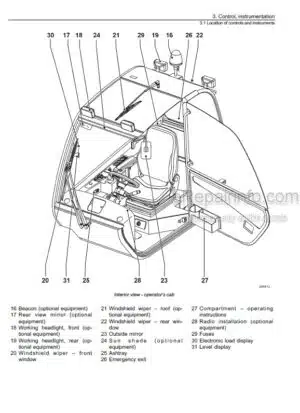 Photo 5 - Liebherr TL441-13 1433 Operating Manual Telescopic Handler 9087173 From SN 13512