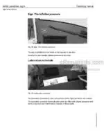 Photo 2 - Liebherr TL442-13 703 Operating Manual Telescopic Handler 9085313 From SN 11000