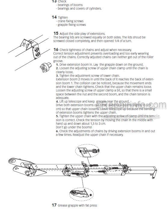 Photo 1 - Loglift User Book Crane For Forwarder Loader 35977A