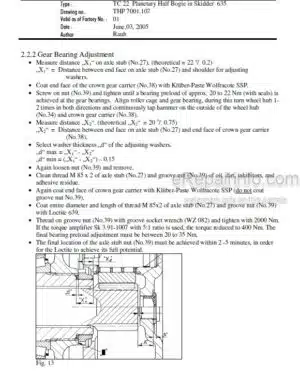 Photo 9 - NAF TC22 BM101 BM107 Service And Repair Manual Bogie Axle 26998A