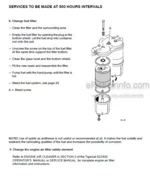 Photo 5 - Sisudiesel 645 Spare Parts Catalog Engine 20009A