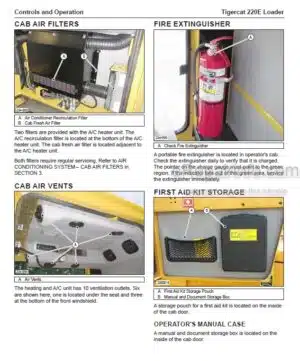 Photo 2 - Tigercat 220E Service Manual Loader 56378AENG