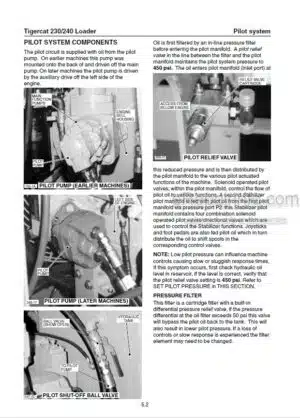 Photo 12 - Tigercat 230 240 Service Manual Loader 8753A