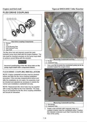 Photo 5 - Tigercat 845E L845E Service Manual Feller Buncher 54710AENG