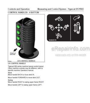 Photo 12 - Tigercat D5 PRIO Service Manual Measuring And Control System 45360AENG